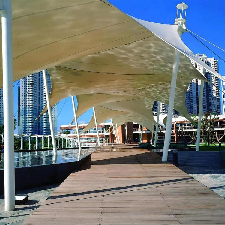 弥勒市膜结构景观棚