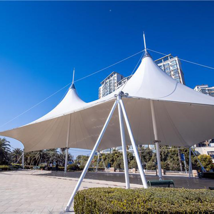 弥勒市膜结构景观棚