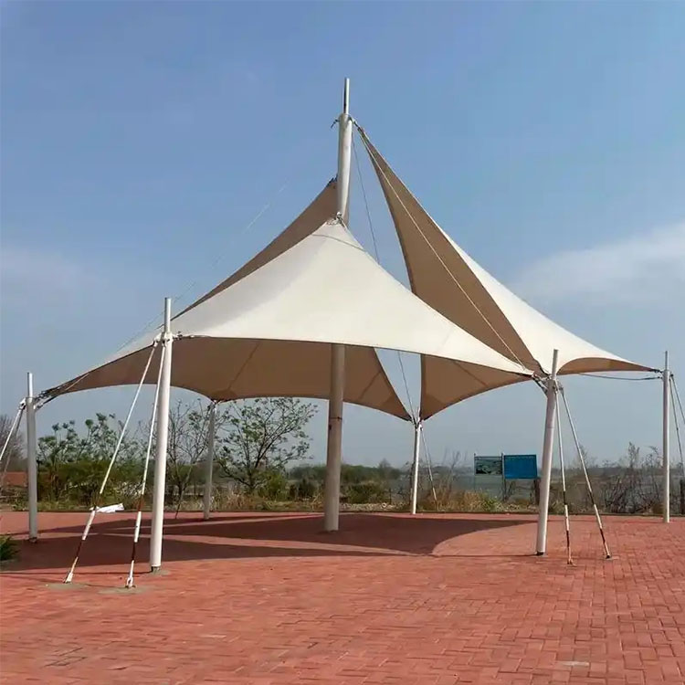 弥勒市膜结构景观棚