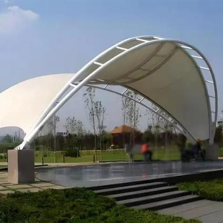 弥勒市膜结构景观棚