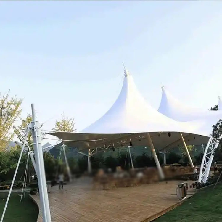 弥勒市膜结构景观棚