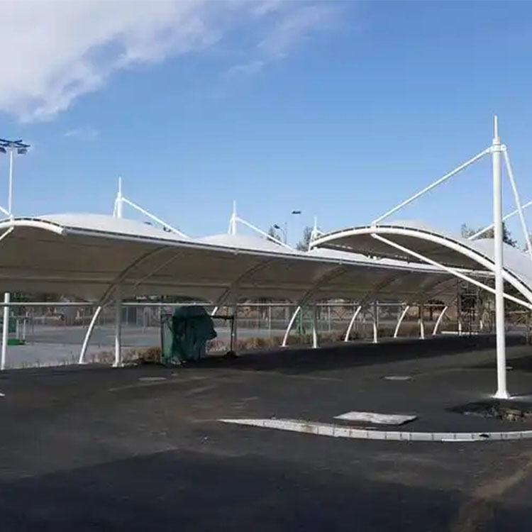 弥勒市膜结构电动车棚