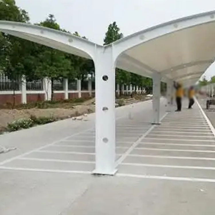 弥勒市膜结构电动车棚