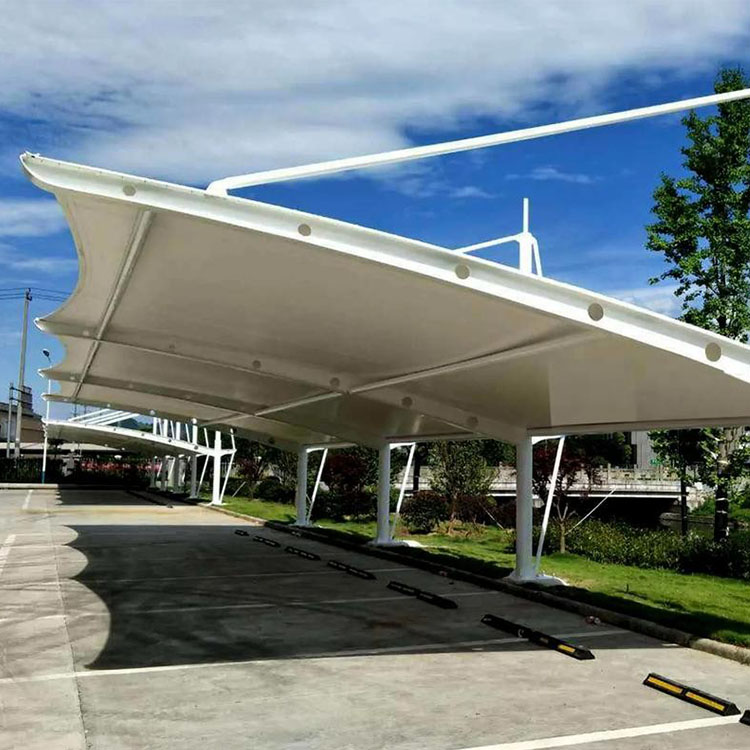 弥勒市膜结构汽车棚