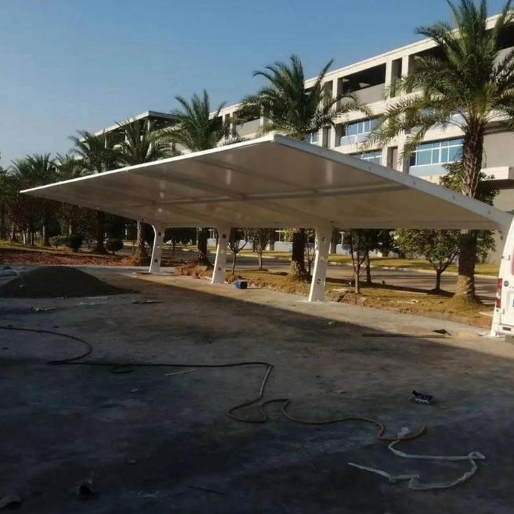 弥勒市膜结构汽车棚