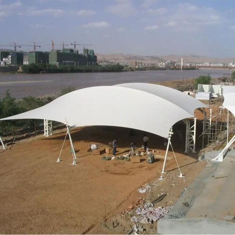 弥勒市膜结构汽车棚